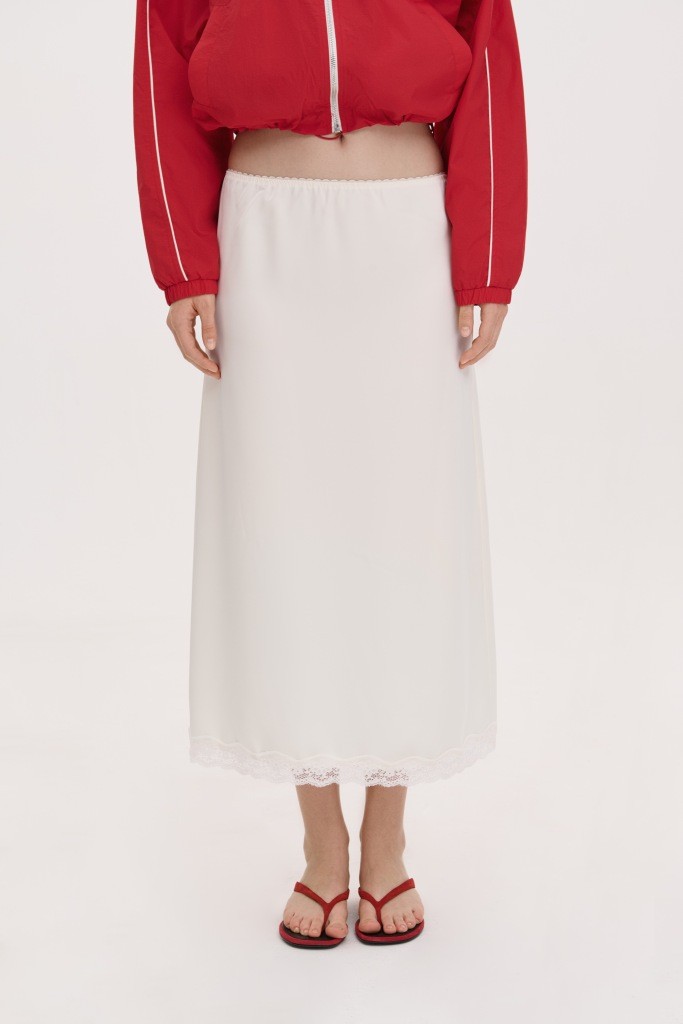 ШОВКОВА СПІДНИЦЯ ДОВЖИНИ МІДІ 1240-2 зображення 1